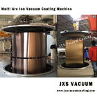 Machine de métallisation sous vide de la couleur PVD de noir d'or de Rose d'or de plat de feuille d'acier inoxydable de rendement élevé