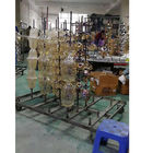 Fabriquant d'équipement multi en cristal en verre adapté aux besoins du client de métallisation sous vide de l'ion PVD d'arc de verrerie de taille