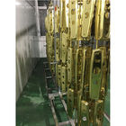 Machine de revêtement titanique durable de nitrure de la poignée PVD de serrure de bouton de porte de rendement élevé pour la couleur de noir d'or de Rose d'or