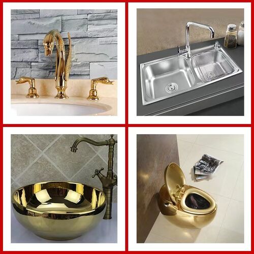 Dernier blog de l'entreprise Applications de revêtement PVD dans l'industrie de la quincaillerie de salle de bain
