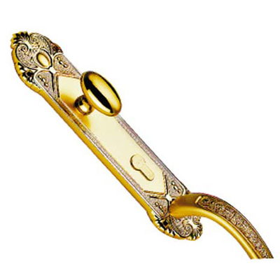 Fermeture de porte en acier inoxydable Fermeture à charnière Hardware Couleur or Rose or PVD machine de revêtement ionique sous vide