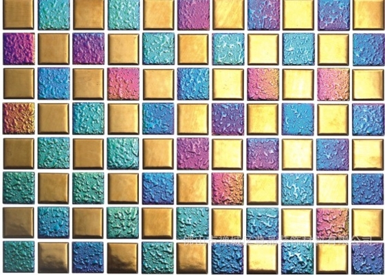 Carreaux en céramique en verre mosaïque Carreaux en céramique colorés PVD Machine de revêtement d'ions de chrome sous vide