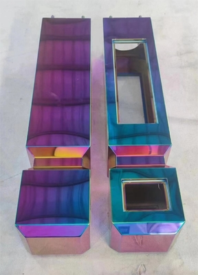Pipe en acier inoxydable Plaque en acier inoxydable Colorant Pvd Titanium machine d'or