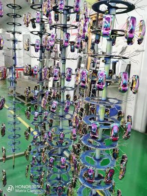 Machine de revêtement en métal d'arme à feu au titane d'or PVD pour porte-serviettes et étagère