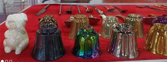 Machine de revêtement par PVD de nitrure de titane pour bagues, équipement de placage/revêtement sous vide par plasma d'or pour bijoux