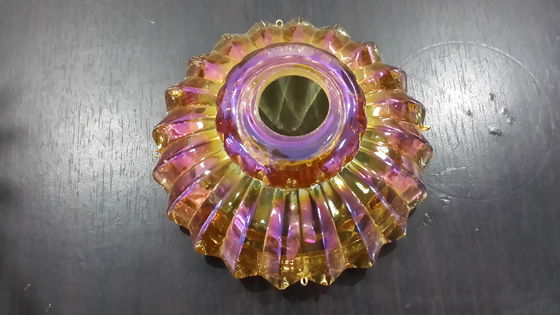 Machine de revêtement sous vide par pulvérisation cathodique magnétron pour revêtement chromé de moyeux de roues automobiles