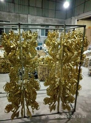 Machine de revêtement sous vide à haute capacité de production d'or et d'argent en céramique