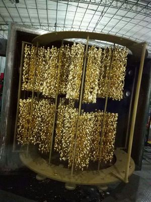 Machine de revêtement sous vide à haute capacité de production d'or et d'argent en céramique