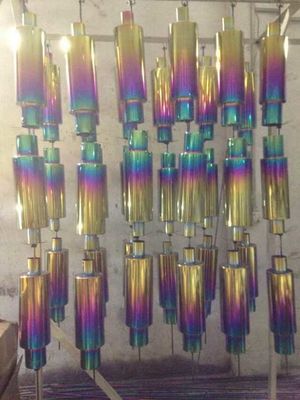 Appareils de table pièces de mobilier en acier inoxydable Pvd machine à revêtement sous vide en titane et or/équipement de revêtement de deuxième main Pvd