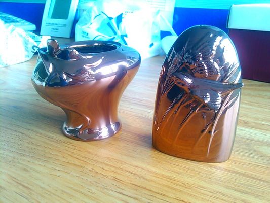 Machine de revêtement sous vide en titane métallique pour tuyaux en acier, bijoux, tablettes, caramel, revêtement plasma PVD