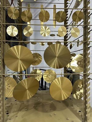 Mechine de revêtement sous vide à haute capacité de production de carreaux de céramique d'or et d'argent