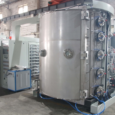 Machine de pulvérisation par magnétron à haute capacité et durable à vide PVD