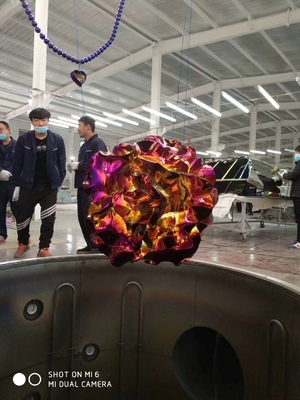 Équipement de revêtement PVD à vide pour tasse de vin en verre Foshan à haute production