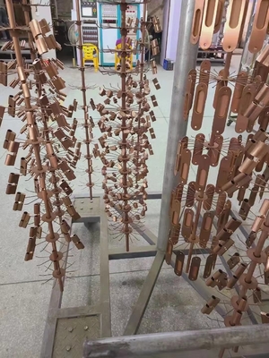 Machine de métallisation sous vide à finition métallique en plastique chrome