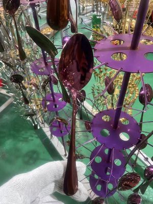 Machine de revêtement sous vide Pvd en acier inoxydable pour meubles en verre métallique en plastique céramique