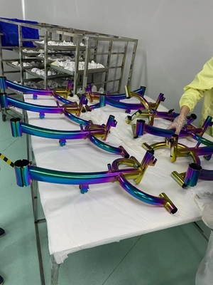 Système de chargement vertical de titane en acier inoxydable