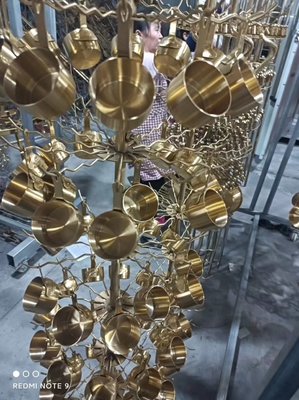 Machine de revêtement sous vide PVD pour bijoux à pulvérisation multi-arc MF