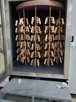 Machine de revêtement PVD de tôles de meubles en acier inoxydable