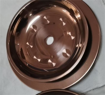 Machine de revêtement d'or à vide en acier inoxydable à haute efficacité et à grande puissance