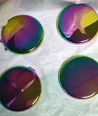 Système de revêtement sous vide en acier inoxydable métallique pour rose doré or bleu gris noir couleur arc-en-ciel