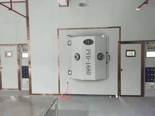 Machine de métallisation sous vide à finition métallique en plastique chrome
