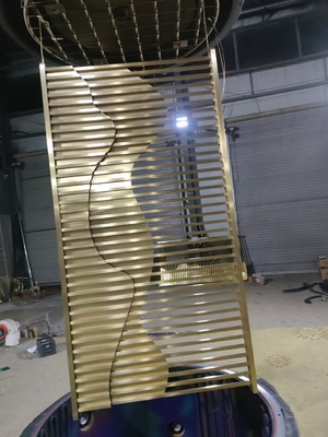 Mobilier en acier inoxydable 40 mm machine de revêtement en or PVD