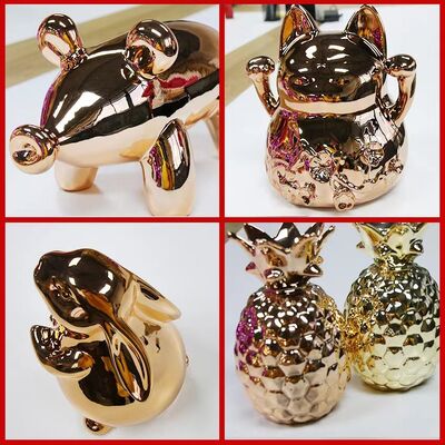 Machine de revêtement PVD pour artisanat décoratif, placage PVD pour souvenirs et cadeaux artisanaux, durable et résistant aux rayures