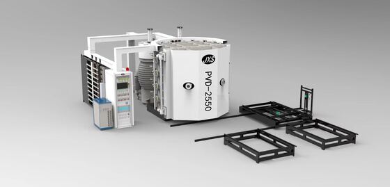 Machine de revêtement sous vide PVD pour matériel lourd sanitaire avec résistance aux empreintes digitales, nettoyage facile et contrôle automatique complet
