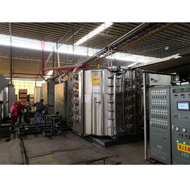 Procédés de protection du carreau de céramique PVD de solides solubles 304, machine industrielle d'électrodéposition de vide