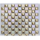 Équipement multi de métallisation sous vide de l'ion PVD d'arc de mosaïque en verre multi de couleurs de grande capacité pour l'or argenté d'or de Rose