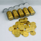 Machine de métallisation sous vide d'évaporation d'or de capacité élevée pour la pièce de monnaie en plastique de médaille