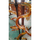 Machine décorative en verre de métallisation sous vide du montage PVD de verrerie à haute production de Foshan