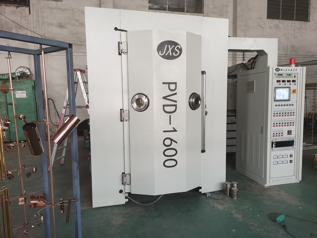 Machine de revêtement sous vide PVD entièrement automatique avec chambre en acier inoxydable et garantie d'un an pour les substrats métalliques et céramiques