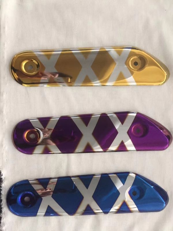 Usinage de précision personnalisé, revêtement PVD, aluminium CNC