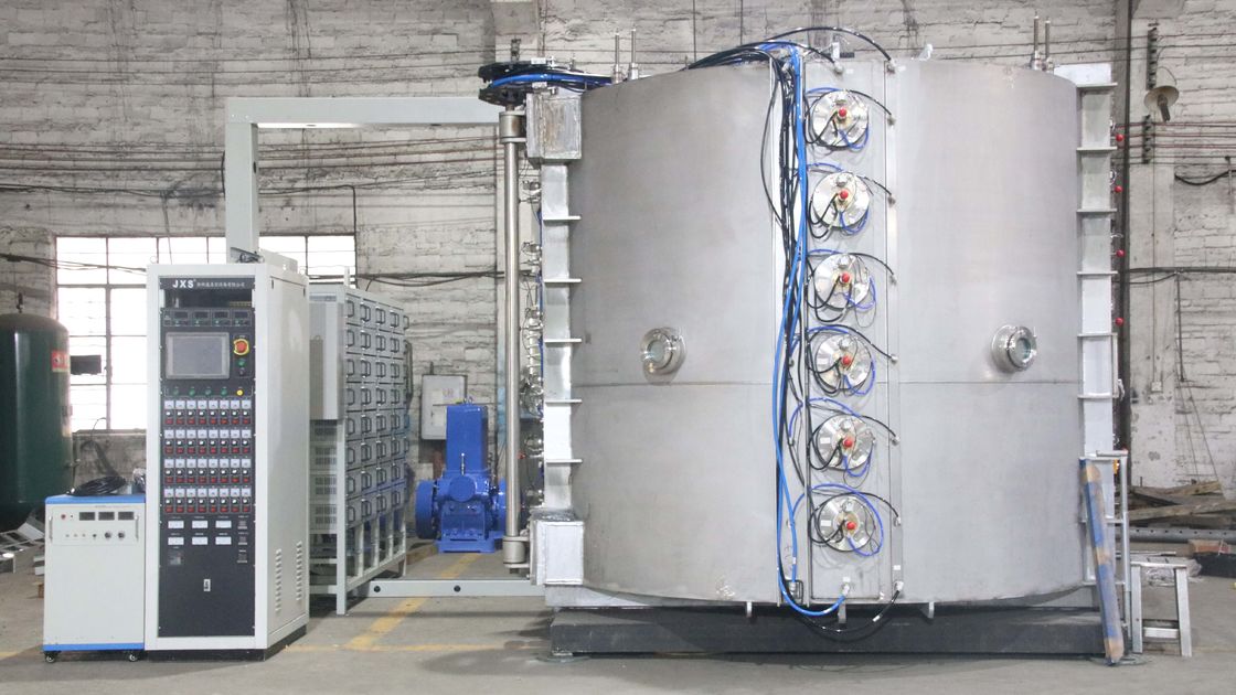 Machine de revêtement sous vide en titane métallique en acier inoxydable Tablette de bijoux Plasma de caramel
