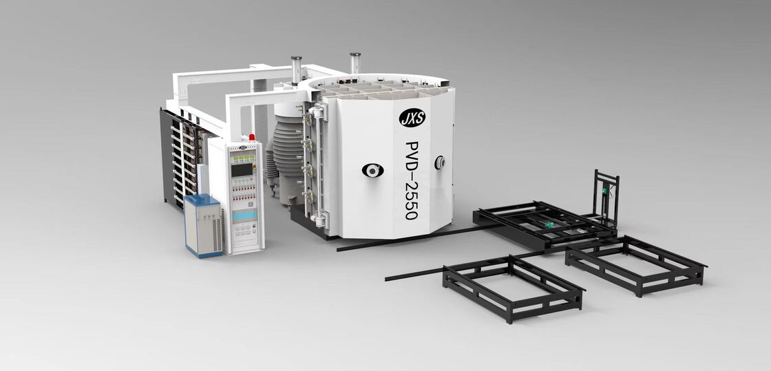 Machine de revêtement sous vide PVD pour matériel lourd sanitaire avec résistance aux empreintes digitales, nettoyage facile et contrôle automatique complet