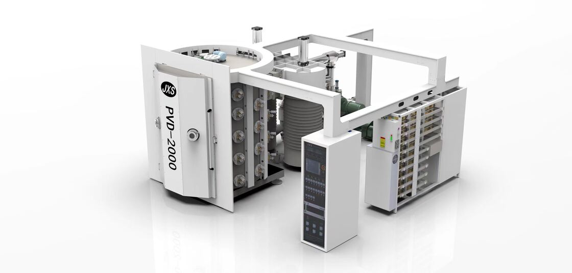 Machine de revêtement sous vide PVD avec revêtement anticorrosion haute résistance à l'usure et système de contrôle automatique complet pour les pièces de serrure