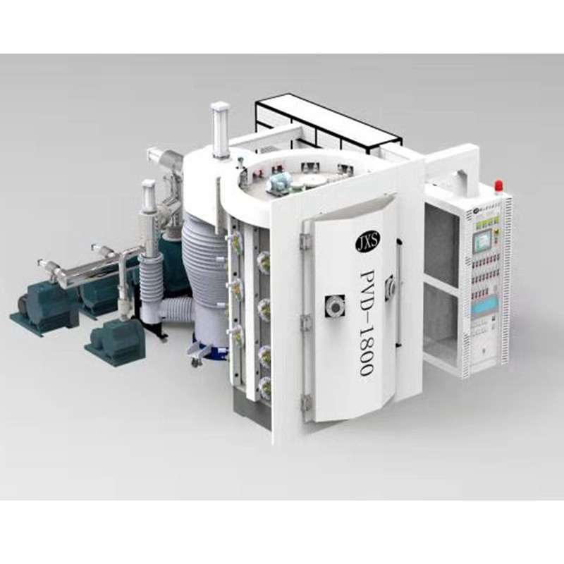 Machine de métallisation sous vide de la couleur PVD d'arc-en-ciel de pot d'échappement d'acier inoxydable