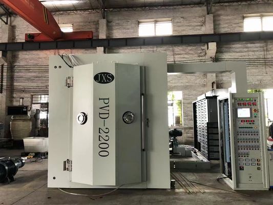 Un bon prix. contrôle ISO9001 de PLC de machine d'électrodéposition de l'or PVD du matériel 8t en ligne