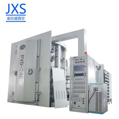 Un bon prix. FoShan JXS Machine de revêtement sous vide pour ustensiles de table fourches couteaux cuillères robinets usine de métallisation sous vide en ligne