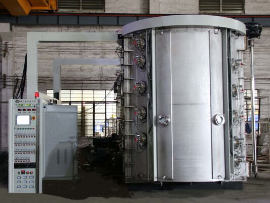 Machine de dépôt sous vide PVD pour poignées de robinet avec revêtement résistant aux rayures, système de production stable et contrôle entièrement automatique