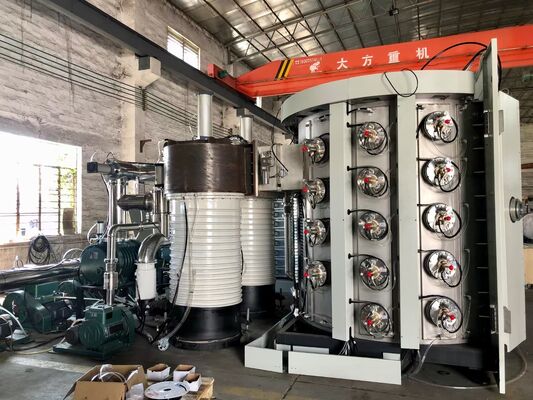 Un bon prix. Machine de revêtement sous vide PVD avec revêtement résistant à la corrosion, système de production stable et contrôle automatique complet en ligne