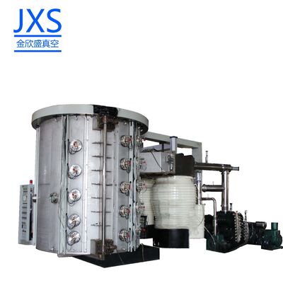 Équipement de placage sous vide PVD avec revêtement de couleur vive uniforme, système de contrôle entièrement automatique et garantie d'un an