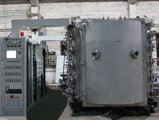 Un bon prix. Machine de revêtement PVD à haute dureté avec système de fixation à rotation de précision et contrôle automatique complet pour les outils en acier inoxydable en ligne