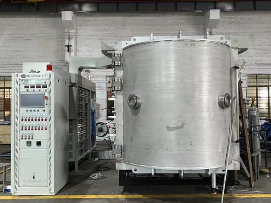 Machine de revêtement sous vide PVD résistant aux hautes températures avec galvanoplastie de différentes couleurs et système de contrôle entièrement automatique