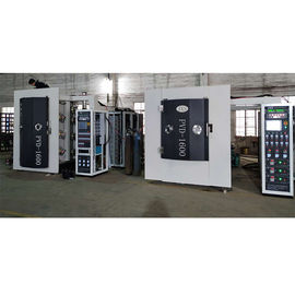 Machine de revêtement titanique durable de nitrure de la poignée PVD de serrure de bouton de porte de rendement élevé pour la couleur de noir d'or de Rose d'or
