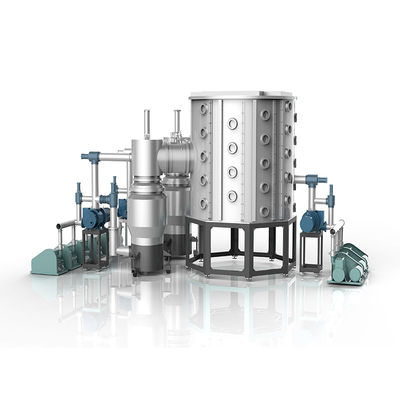 Un bon prix. Grande machine de placage à l'or du vide PVD de matériel de meubles d'acier inoxydable de chargement vertical en ligne