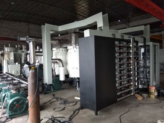 Un bon prix. Machine de revêtement titanique automatique de nitrure de PVD pour la charnière de porte d'acier inoxydable en ligne