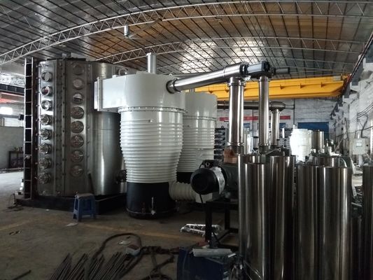 Un bon prix. Machine de revêtement sûre du carreau de céramique PVD avec la structure de porte simple verticale en ligne