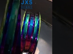 Fournisseur de machine de revêtement PVD couleur arc-en-ciel pour jantes en alliage d'aluminium